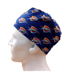Oklahoma City Thunder NBA Team Sports Blue Men's Velcro Closure Adjustable Scrub Cap Doctor Theatre Nurse Hospital Paediatric Vet Surgical