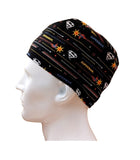 Superman Icons Men's Velcro Closure Adjustable Scrub Cap Doctor Theatre Nurse Hospital Paediatric Vet Surgical