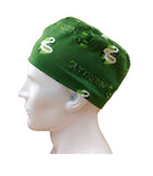 Harry Potter Slytherin Pride Ambition Cunning Men's Velcro Closure Adjustable Scrub Cap Doctor Theatre Nurse Hospital Paediatric Vet Surgical