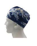 Hokusai Great Wave off Kanagawa Men's Velcro Closure Adjustable Scrub Cap Doctor Theatre Nurse Hospital Paediatric Vet Surgical