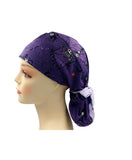 Nightmare before Christmas Couple Dary colour Ponytail Scrub Cap Doctor Theatre Nurse Hospital Paediatric Vet Surgical
