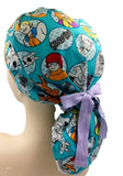 SCOOBY-DOO! The Mystery Machine Ponytail Scrub Cap Doctor Theatre Nurse Hospital Paediatric Vet Surgical
