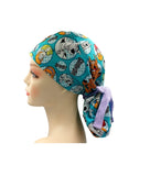 SCOOBY-DOO! The Mystery Machine Ponytail Scrub Cap Doctor Theatre Nurse Hospital Paediatric Vet Surgical