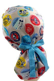 Mickey and Minnie Badge Collections Ponytail Scrub Cap Doctor Theatre Nurse Hospital Paediatric Vet Surgical