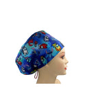 Gaming & Stitch Euro Scrub Cap Doctor Hospital Surgical ODP Vet