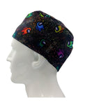 Gaming Starry Space Men's Velcro Closure Adjustable Scrub Cap Doctor Theatre Nurse Hospital Paediatric Vet Surgical