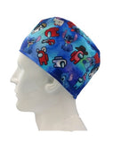 Gaming With Stitch Men's Velcro Closure Adjustable Scrub Cap Doctor Theatre Nurse Hospital Paediatric Vet Surgical