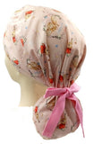 Peter Rabbit Good Little Bunnies Ponytail Scrub Cap Doctor Theatre Nurse Hospital Paediatric Vet Surgical
