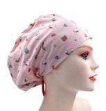 Kitty, Rainbow, Stars Jersey Knit Comfy Euro Toggle Scrub Cap Doctor Theatre Nurse Hospital Paediatric Vet Surgical