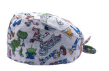 Disney Pixar Toy Story Unisex Tie Back Scrub Cap Doctor Theatre Nurse Hospital Pediatric Vet Surgical