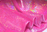 Holographic Iridescent Glitter Hot Pink Euro Scrub Cap Doctor Hospital Surgical ODP Vet