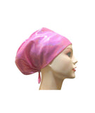 Special Offer Holographic Iridescent Glitter Pink Euro Scrub Cap Doctor Hospital Surgical ODP Vet