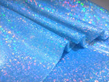 Special Offer Holographic Iridescent Glitter Light Blue Euro Scrub Cap Doctor Hospital Surgical ODP Vet