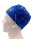 Minnesota Timberwolves NBA Team Sports blue Men's Velcro Closure Adjustable Scrub Cap Doctor Theatre Nurse Hospital Paediatric Vet Surgical