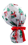 Christmas Gifts Under Trees Ponytail Scrub Cap Doctor Theatre Nurse Hospital Paediatric Vet Surgical