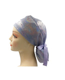 Special Offer Holographic Iridescent Glitter Light Purple Ponytail Scrub Cap Doctor Theatre Nurse Hospital Paediatric Vet Surgical