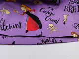 Disney Hocus Pocus Euro Scrub Cap Doctor Hospital Surgical ODP Vet