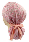 Pink Pigs Ponytail Scrub Cap Doctor Theatre Nurse Hospital Paediatric Vet Surgical