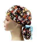 Pet Cats Ponytail Scrub Cap Doctor Theatre Nurse Hospital Paediatric Vet Surgical