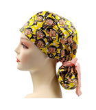 Mr Bean Ponytail Scrub Cap Doctor Theatre Nurse Hospital Paediatric Vet Surgical