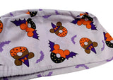 Halloween Donut Toss Euro Scrub Cap Doctor Hospital Surgical ODP Vet