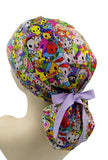 TK World 2 Ponytail Scrub Cap Doctor Theatre Nurse Hospital Paediatric Vet Surgical