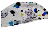 101 Dalmatians Euro Scrub Cap Doctor Hospital Surgical ODP Vet