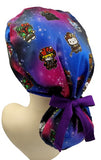Kitty Dress Up Star Wars Ponytail Scrub Cap Doctor Theatre Nurse Hospital Paediatric Vet Surgical