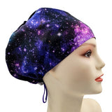 Stargazers Planets Outer Space Solor System Euro Scrub Cap Doctor Hospital Surgical ODP Vet