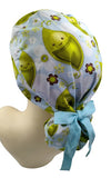 Peas In A Pod Ponytail Scrub Cap Doctor Theatre Nurse Hospital Paediatric Vet Surgical