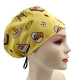 Cute Gudetama Lazy Eggs Euro Scrub Cap Doctor Hospital Surgical ODP Vet