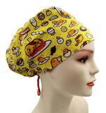 Gudetama Lazy Egg 1 Euro Scrub Cap Doctor Hospital Surgical ODP Vet