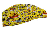 Gudetama Lazy Egg 1 Euro Scrub Cap Doctor Hospital Surgical ODP Vet