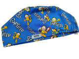 Cutie Garfield Cat Euro Scrub Cap Doctor Hospital Surgical ODP Vet