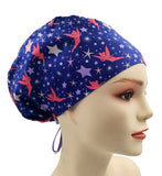 Tinker Bell Starnight Blue Scrub Cap Doctor Hospital Surgical ODP Vet