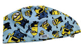 Minions Blue Euro Scrub Cap Doctor Hospital Surgical ODP Vet