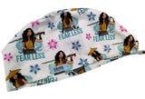 Disney Princess Fearless Moana Euro Scrub Cap Doctor Hospital Surgical ODP Vet