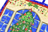 Handmade Quilted Christmas Tree Advent Calendar Reusable Count Down