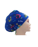 Dr Suess Paw-Fect! PETS Euro Scrub Cap Doctor Hospital Surgical ODP Vet