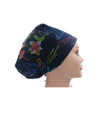 Special Offer Stitch Tropical Paradise Black Euro Scrub Cap Doctor Hospital Surgical ODP Vet