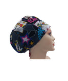 Special Offer POW KARK Wonder Woman Dark Grey Euro Scrub Cap Doctor Hospital Surgical ODP Vet