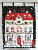 Handmade Quilted Christmas Advent Calendar House With Scotty Reusable Count Down